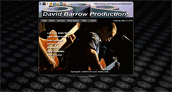 Desktop Screenshot of davidbarrow.com