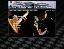 Tablet Screenshot of davidbarrow.com